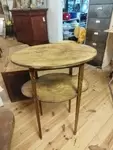 Marquetry tea table