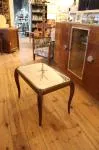 Art Deco coffee table with mirror