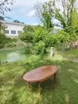 Oval coffee table 