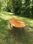 Oval coffee table 