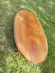 Oval coffee table 