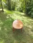 Oval coffee table 