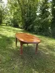 Oval coffee table 