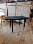 70s compass leg coffee table
