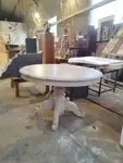 Oval center table, 20th century