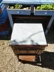 Early 20th century bedside table 