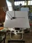 Alstom train drawing table