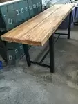 Large table eats standing