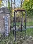 Industrial stool from the 50s 