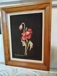 Framed Aubusson tapestry
