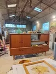 Teak sideboard made in Sweden