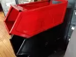 Three bins repainted