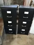 Three drawer lockers