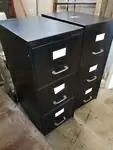 Three drawer lockers