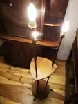 Three-light floor lamp