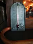 Tin thermometer