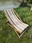 Vintage deckchair 