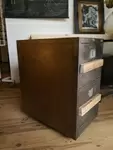 Two-drawer filing cabinet