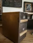 Two-drawer filing cabinet