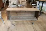 Upcycling recycled TV cabinet 