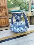 Vintage Tunisian vase signed