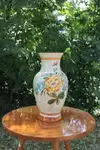 Vintage vase floral decor