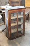 Vintage 1950s pantry display case 