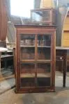 Vintage 1950s pantry display case 