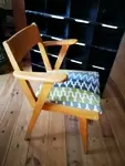 Vintage bridge armchair