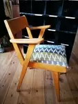 Vintage bridge armchair