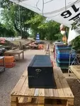 Vintage car trunk