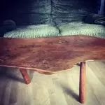 Vintage elm coffee table