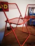 Vintage folding chairs