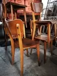 Vintage french pub chairs