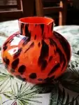 Vintage glass vase