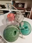 Vintage net buoys