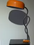 Vintage orange lamp