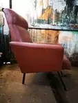 Vintage skai armchair