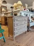 Vintage wooden chest of drawers 