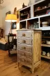 Vintage wooden chiffonier