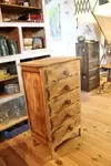 Vintage wooden chiffonier