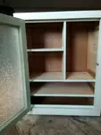 Vintage wooden medicine cabinet