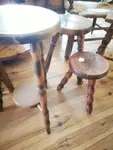 Vintage wooden stools