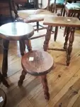 Vintage wooden stools