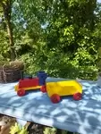 Vintage wooden train 