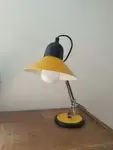 Vintage yellow desk lamp