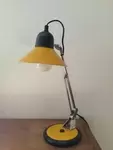 Vintage yellow desk lamp