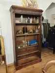 Antique bookcase display case, circa 1900
