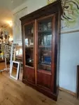 Antique bookcase display case, circa 1900