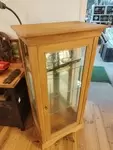 Oak display case
